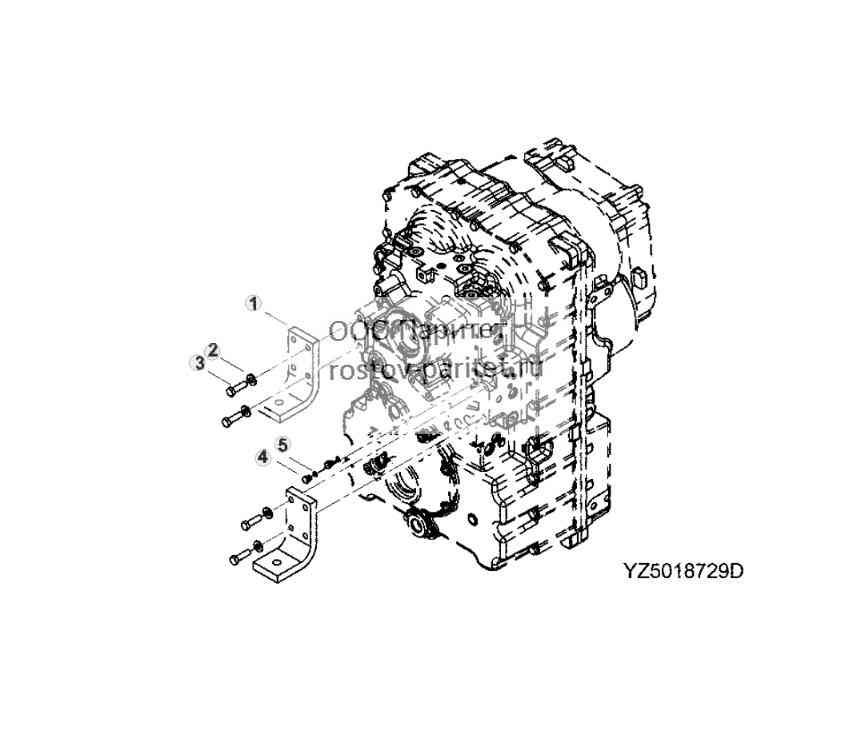 TRANSMISSION CASE MOUNTS (REAR) 